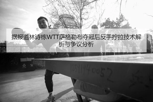 据报道林诗栋WTT萨格勒布夺冠后反手拧拉技术解析与争议分析